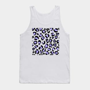 Purple Leopard Print Tank Top